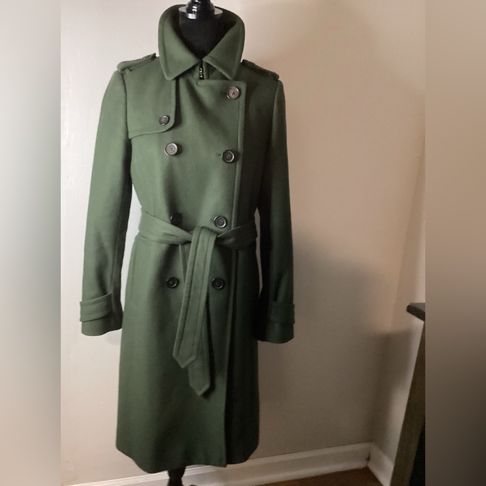 J. Crew Olive Trench Coat for Women